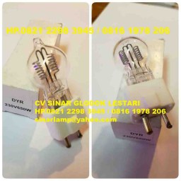 Lampu Halogen DYR 230V 650W